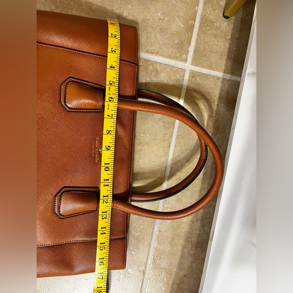 Kate Spade Tan Leather Tote - Picture 4 of 7